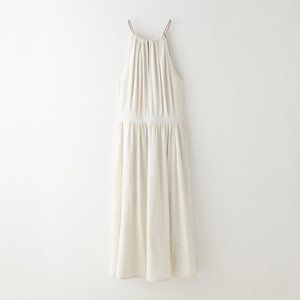 No 6 Off-white Raw Silk Dress Size 2